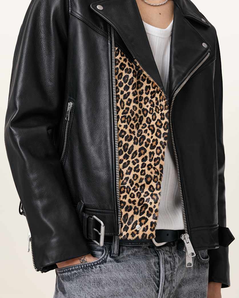 Mick Leather Biker Jacket