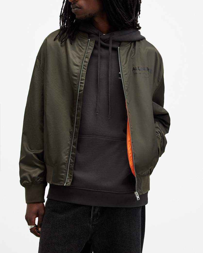 Underground Relaxed Fit Bomber Jacket