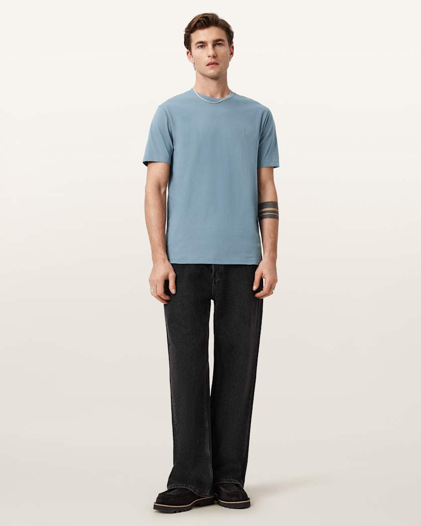 Brace Brushed Cotton Crew Neck T-Shirt