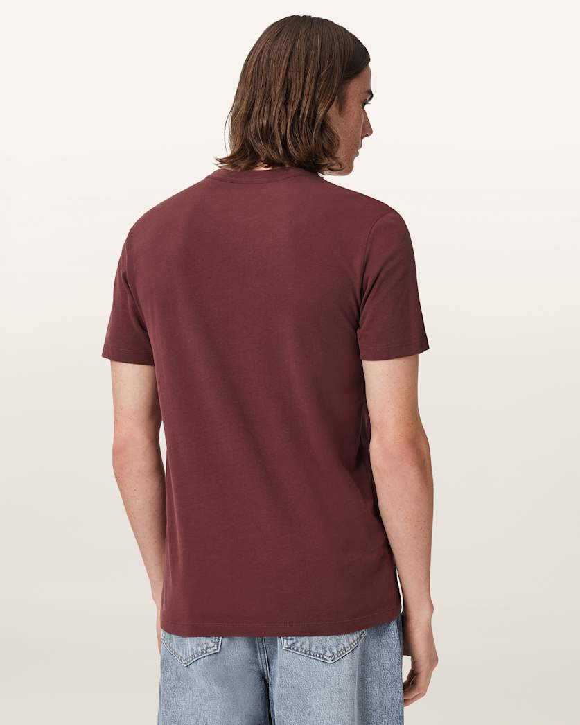Brace Brushed Cotton Crew Neck T-Shirt