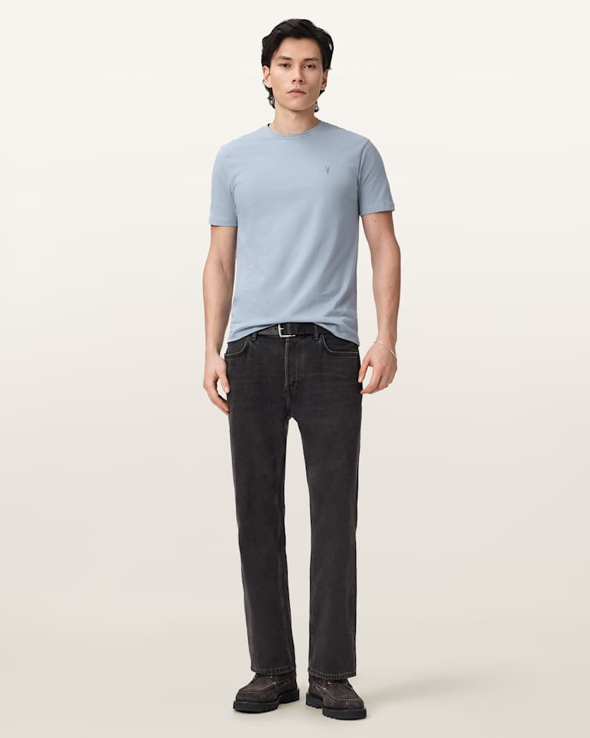 Brace Brushed Cotton Crew Neck T-Shirt