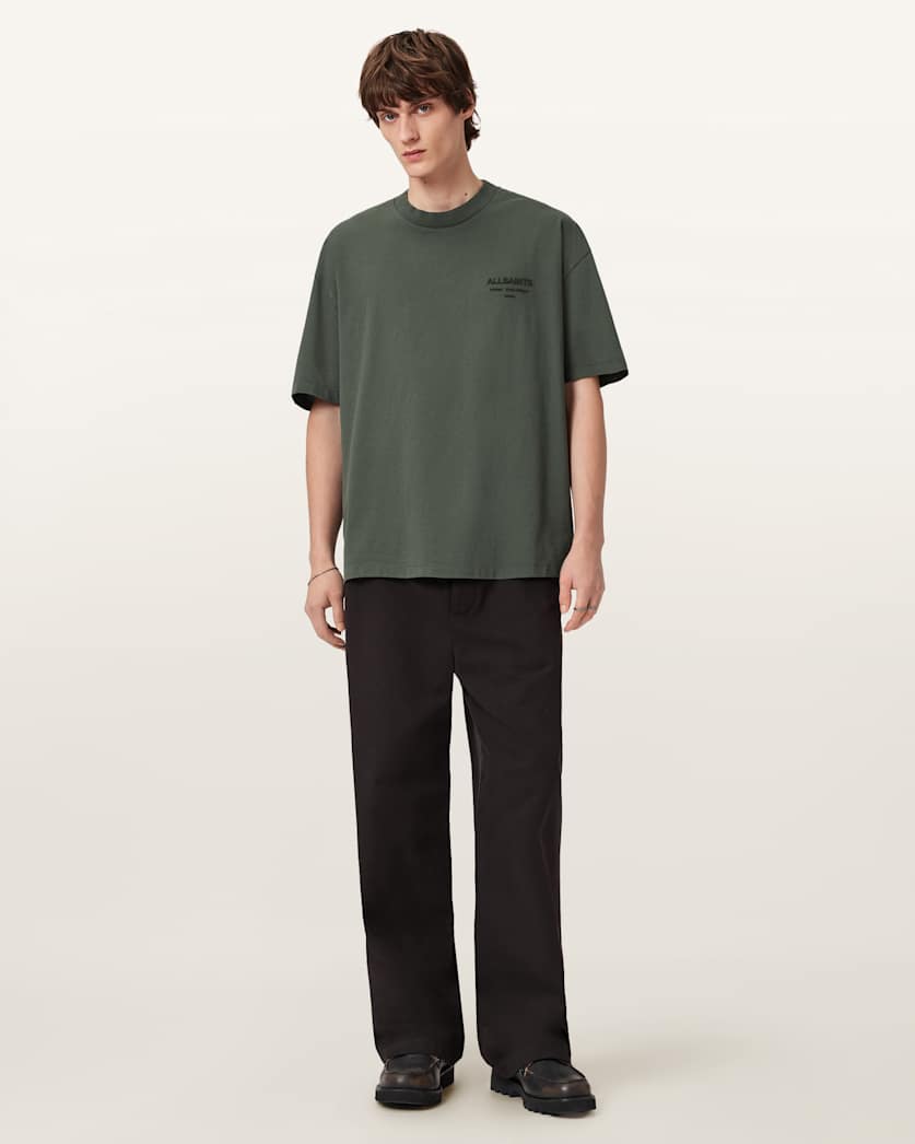 Xander Flocked Logo Oversized T-Shirt