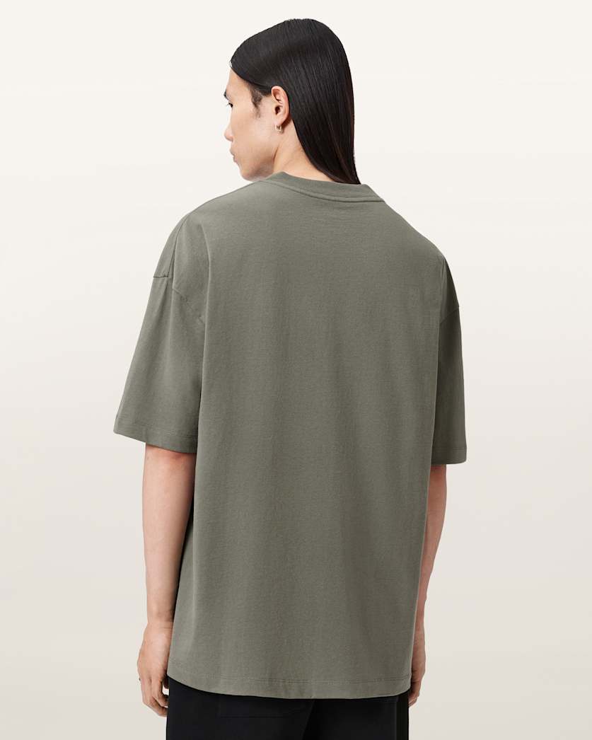 Xander Flocked Logo Oversized T-Shirt