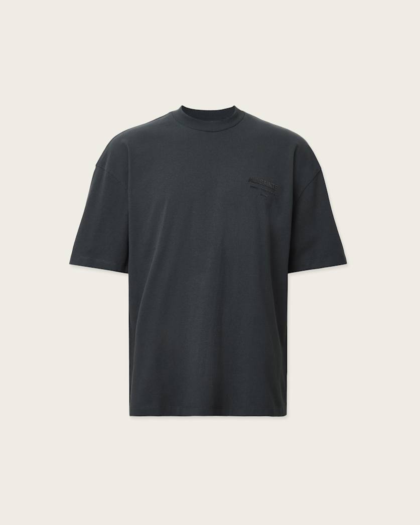 Xander Flocked Logo Oversized T-Shirt