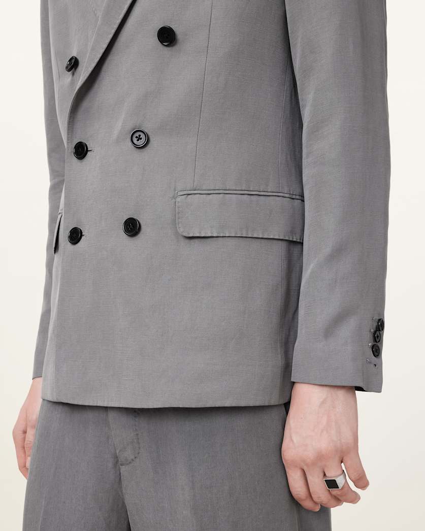 Orpheus Double Breasted Relaxed Blazer