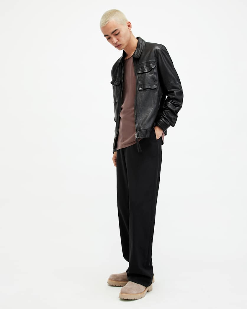 Bodega Crew Neck Raw Edge T-Shirt