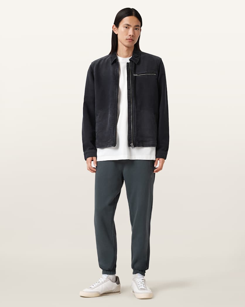 Raven Cuffed Slim Fit Ramskull Sweatpants