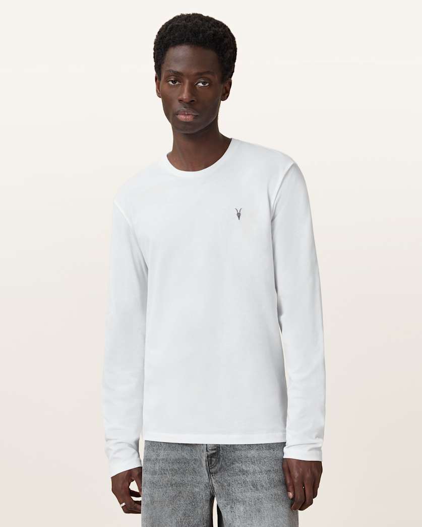 Brace Brushed Cotton Long Sleeve T-Shirt