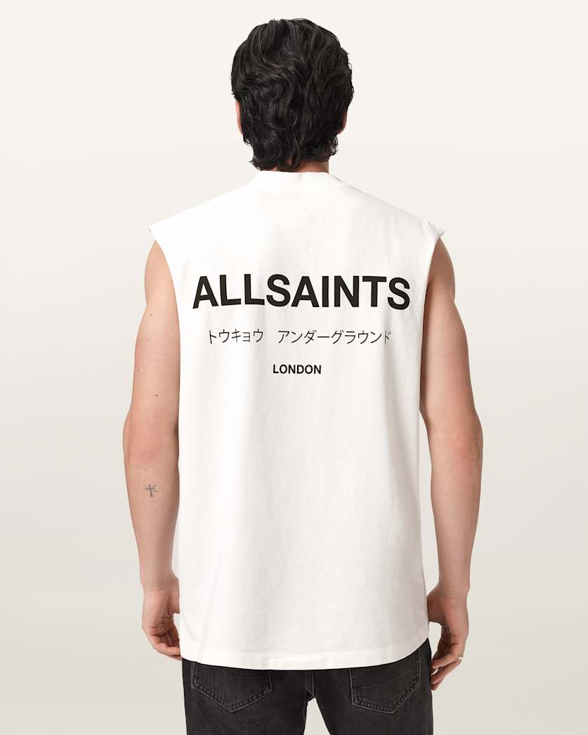 Underground Sleeveless Crew Neck T-Shirt