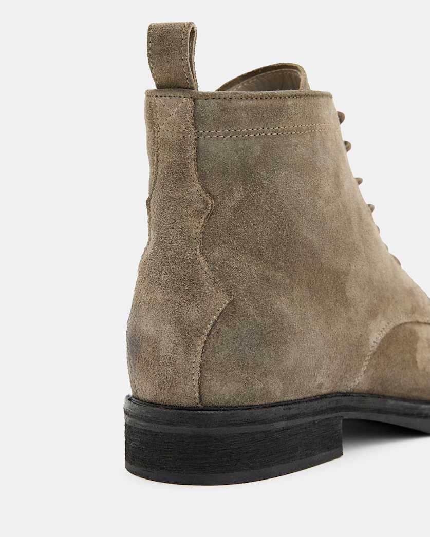 Drago Suede Lace Up Boots