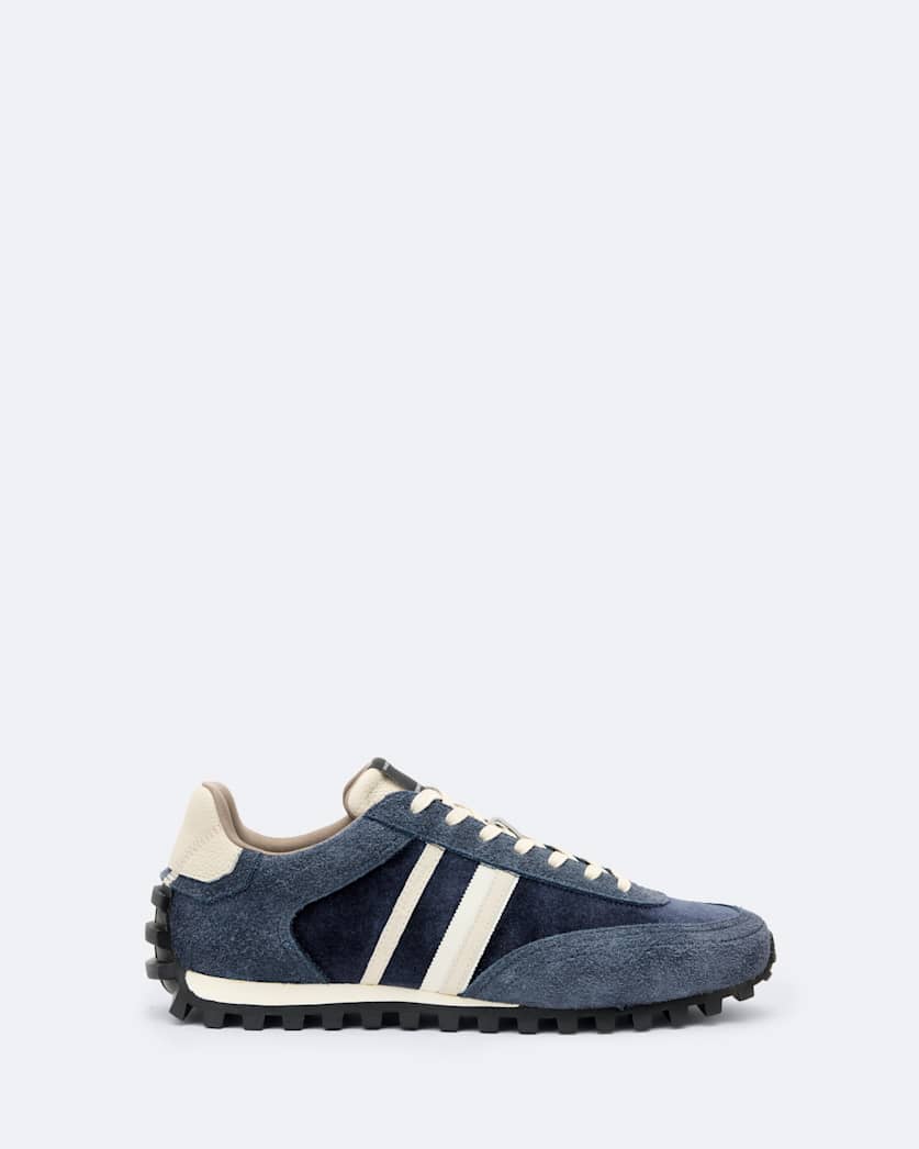 Robin Nylon And Suede Runner Trainers