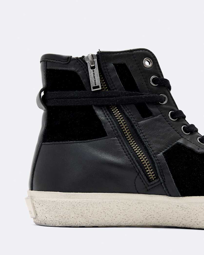 Numont Vulcanised High-Top Trainers