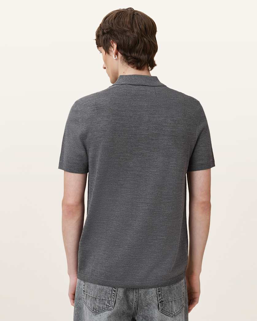 Maes Merino Short Sleeve Polo Shirt