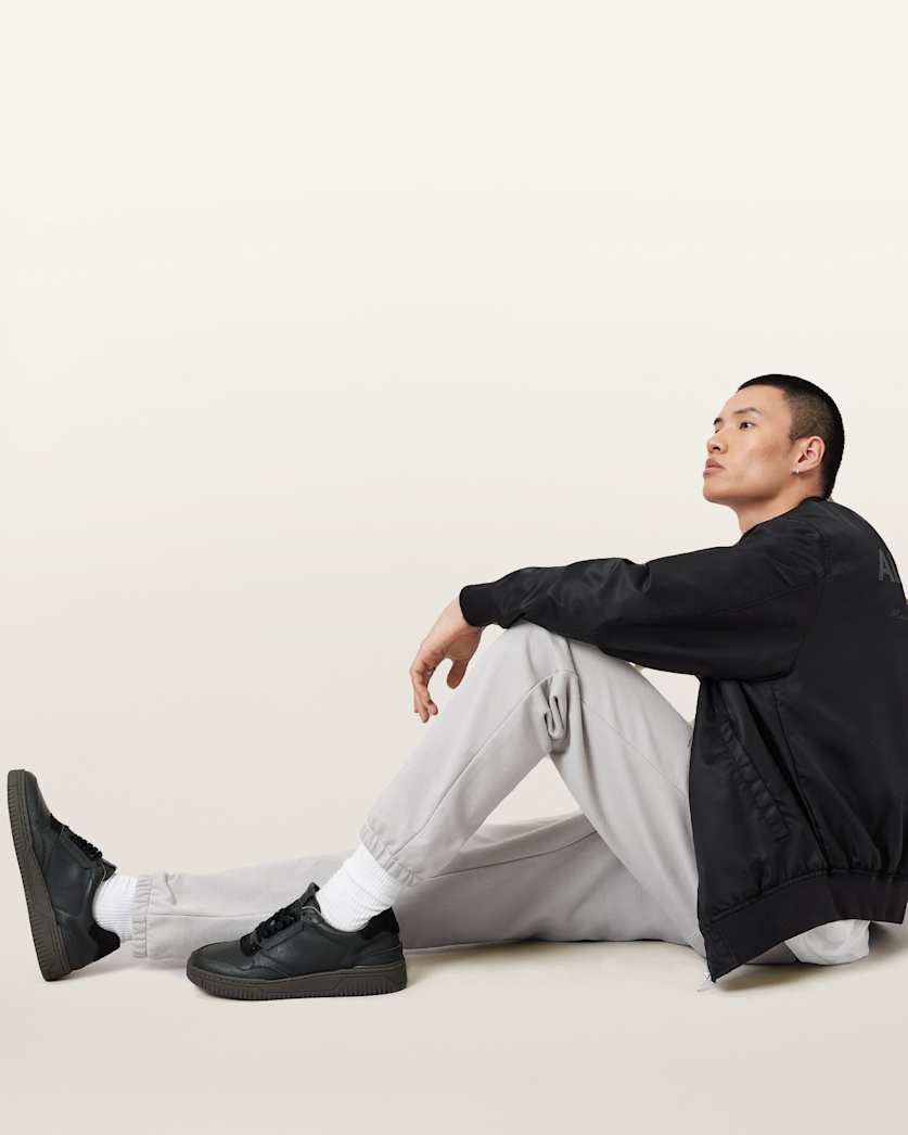 Regan Leather Low Top Sneakers