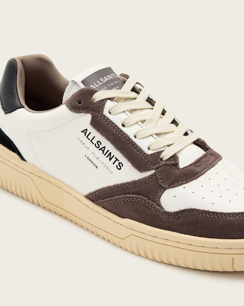 Regan Leather Low Top Trainers