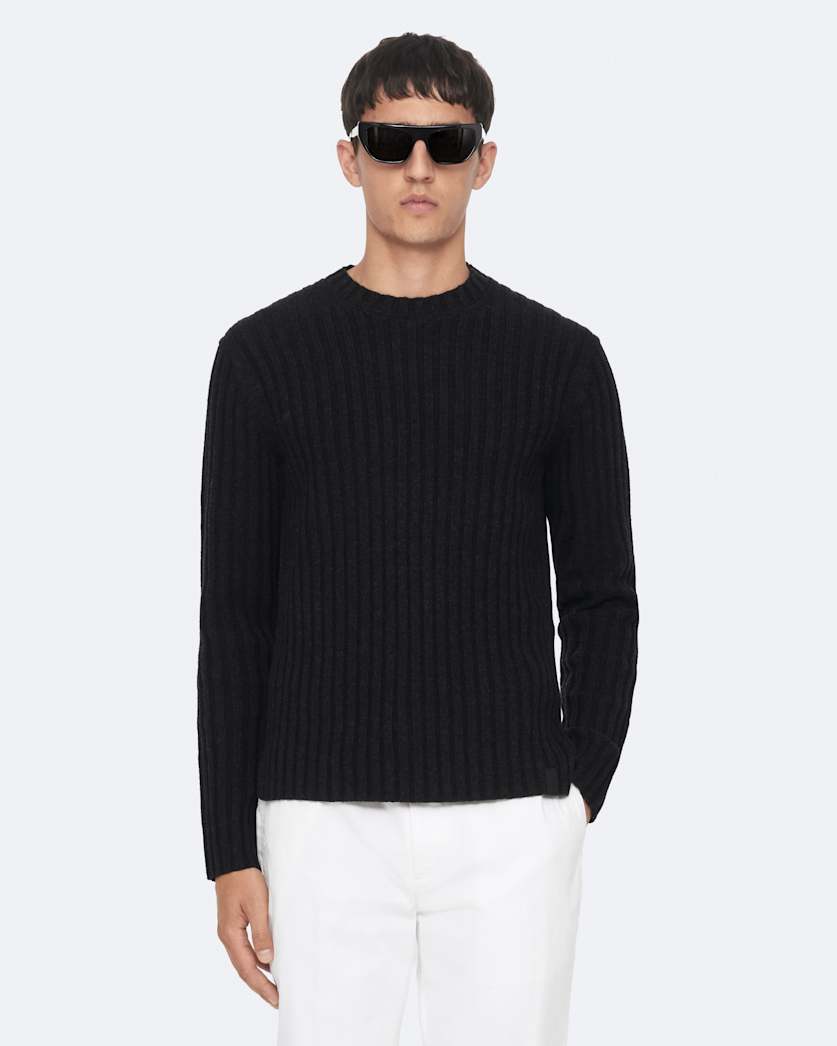Liev Ribbed Crew-Neck Jumper