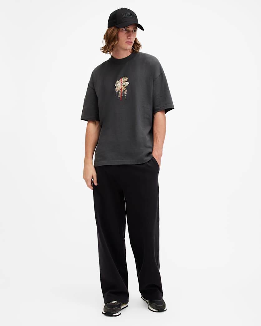 Eternal Oversized Embroidered Logo T-Shirt