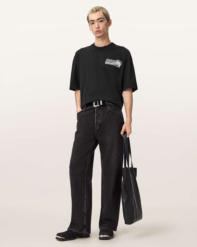 Williams X AllSaints Burnout Crew Neck T-Shirt