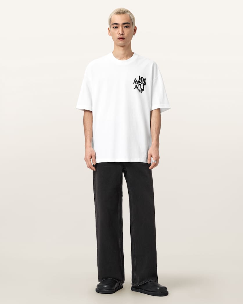 Orlando Logo Print Oversized T-Shirt