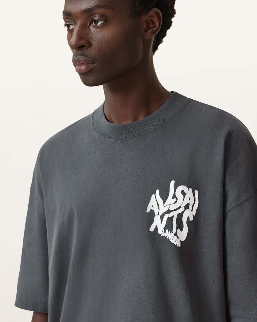 Orlando Logo Print Oversized T-Shirt