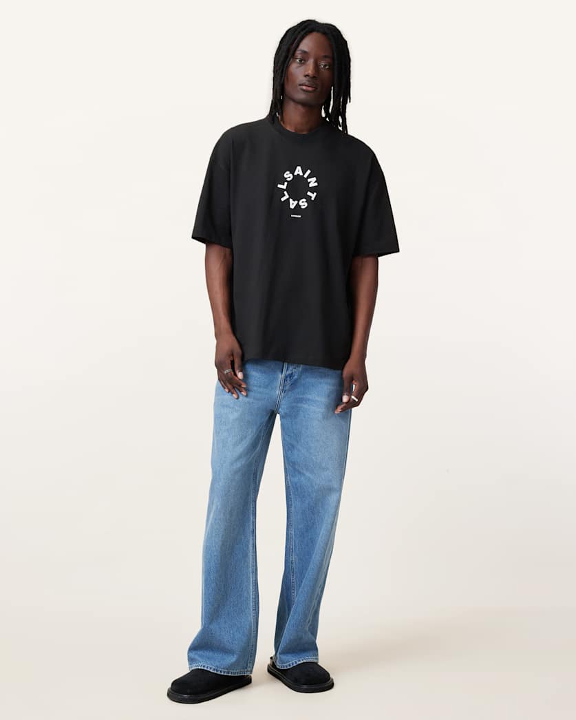 Tierra Oversized Crew Neck Logo T-Shirt