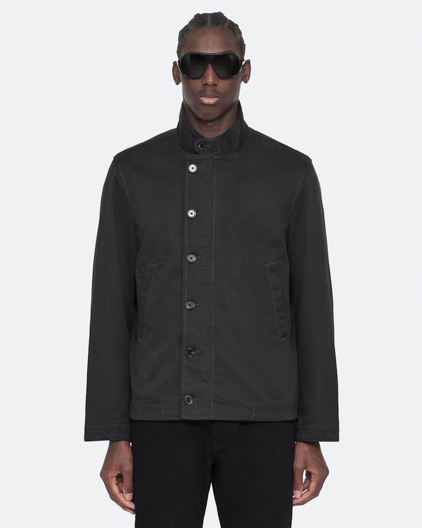 Enfield Stretch-Cotton Deck Jacket
