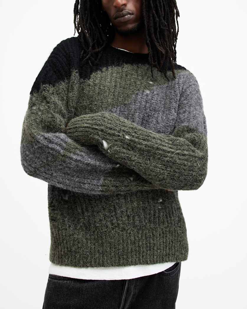 Sur Oversized Crew Neck Jumper