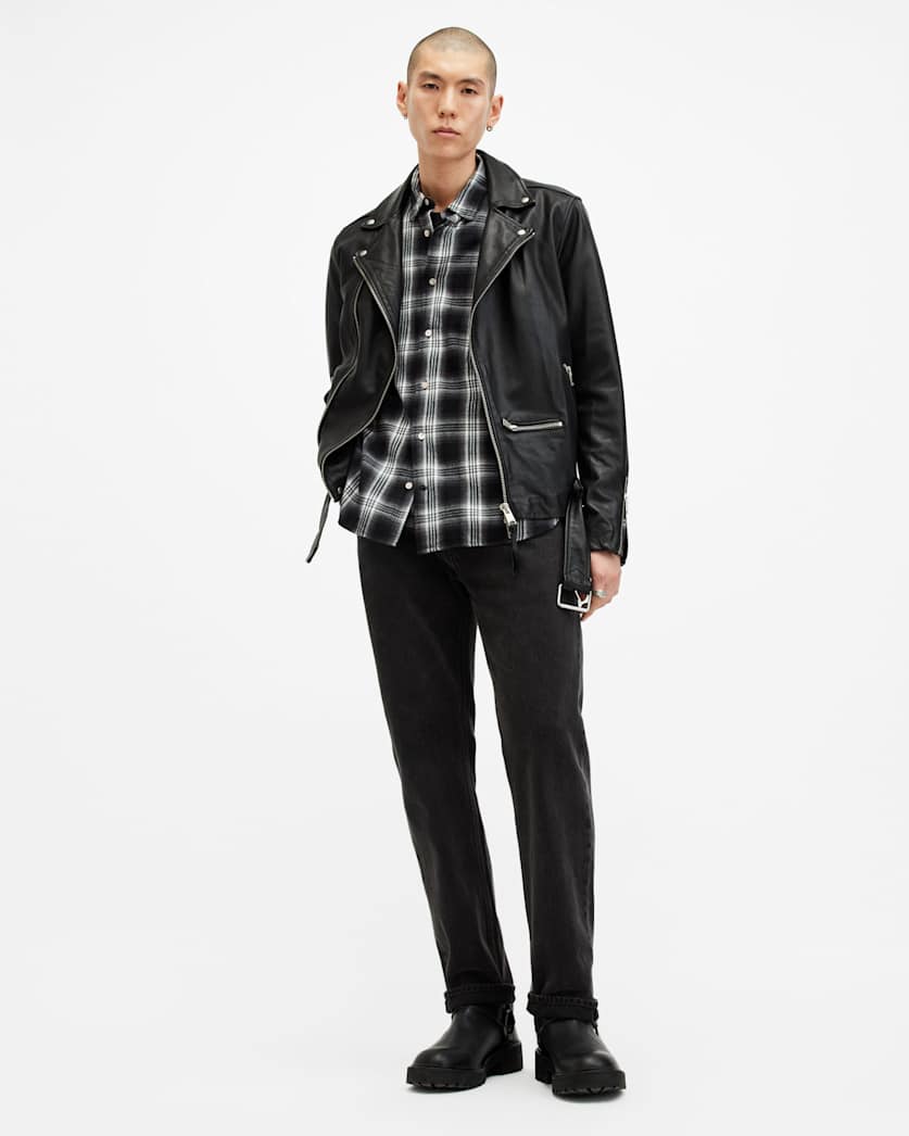 Dury Checked Relaxed Fit Shirt