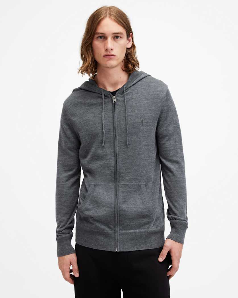Mode Merino Zip Up Ramskull Hoodie