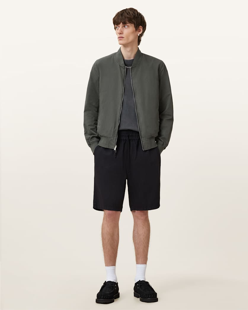 Bassett Reversible Ramskull Bomber Jacket