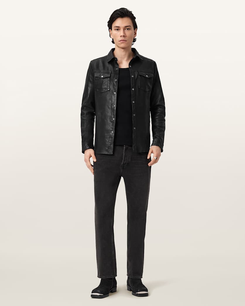 Irwin Leather Shirt