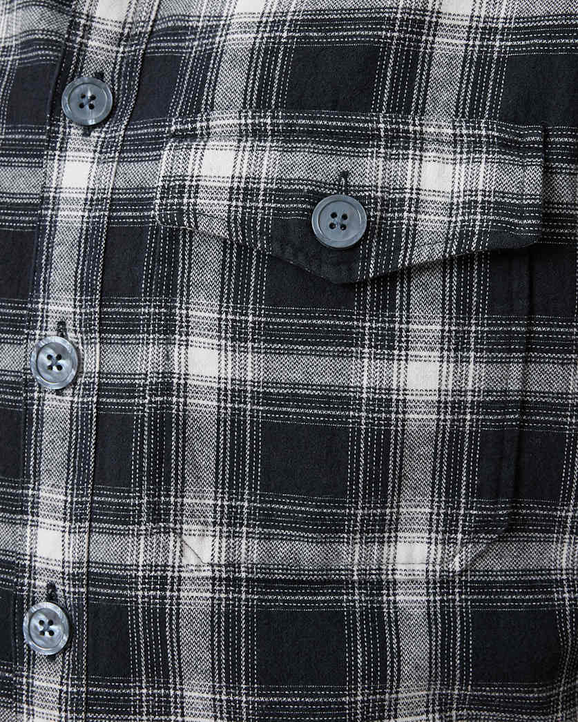 Hamura Checked Relaxed Fit Shirt