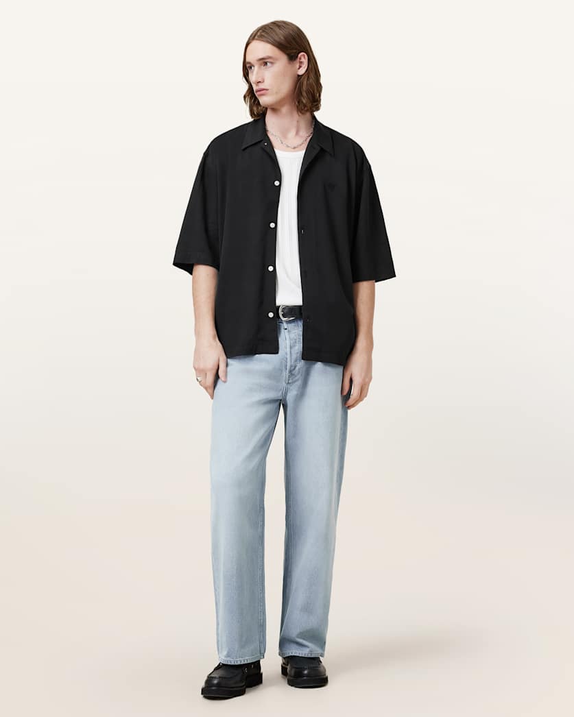 Rialto Oversized Short Sleeve Shirt