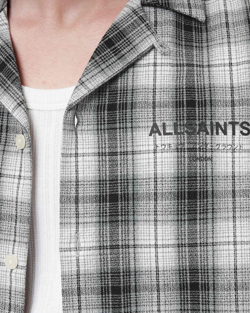 Underground Relaxed Check Logo Shirt