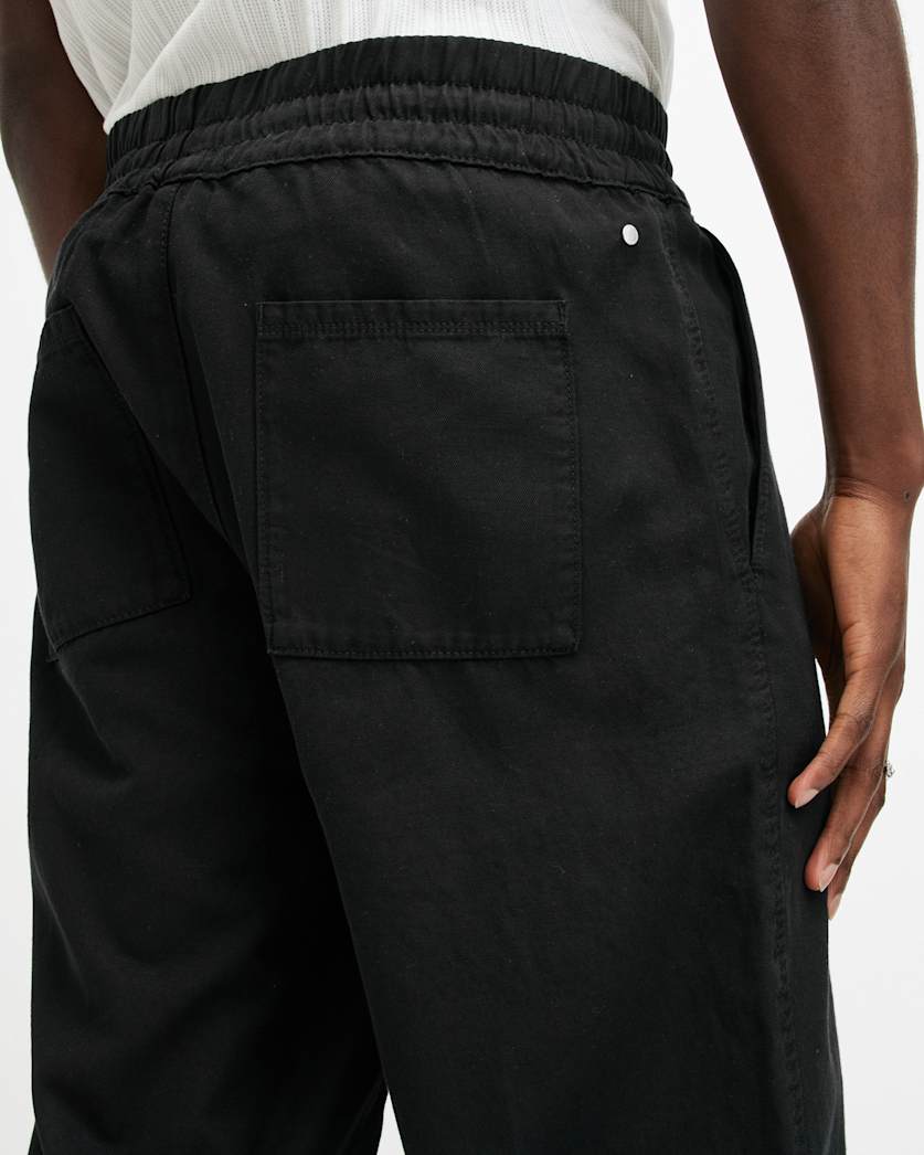 Hanbury Linen Blend Relaxed Fit Trousers