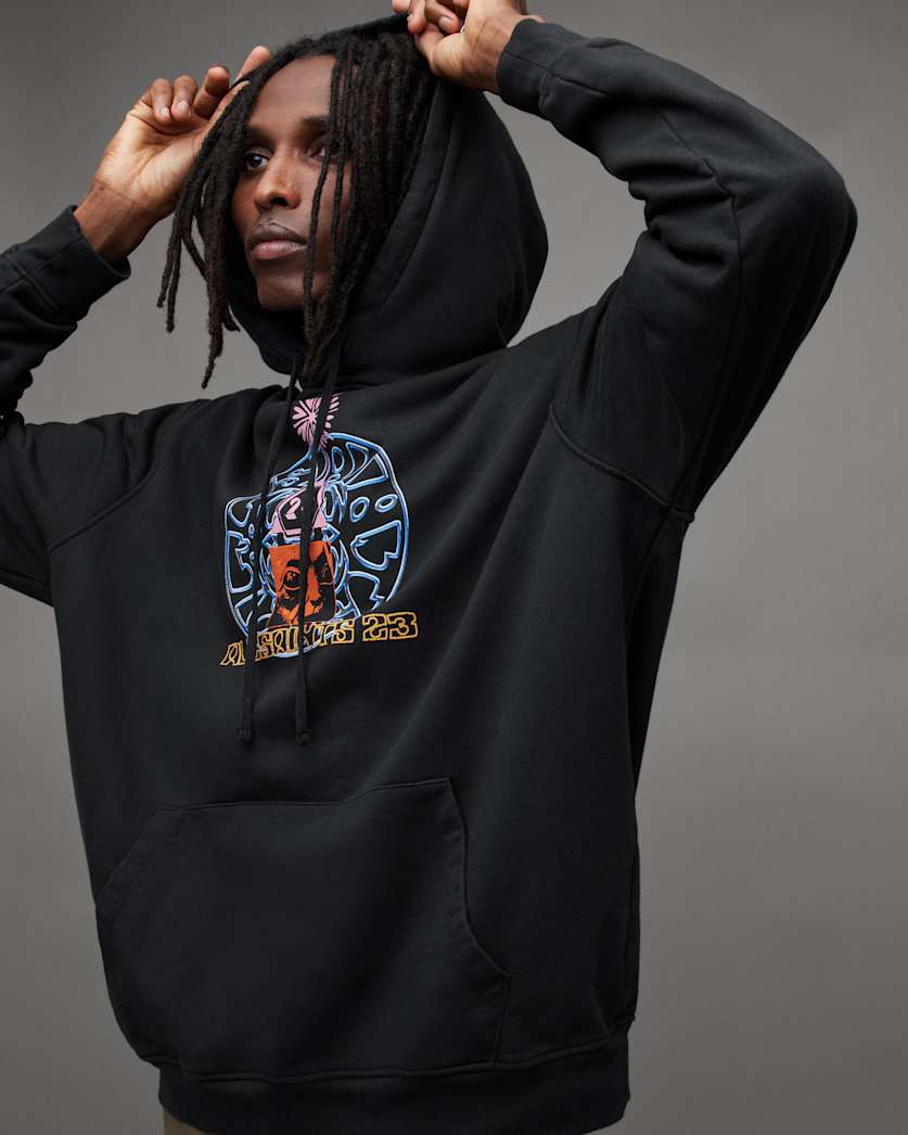 Dimension Graphic Printed Hoodie