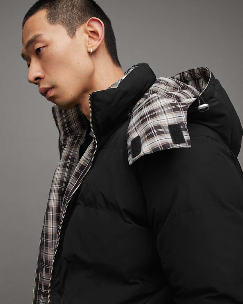 Trevi Reversible Checked Hood Jacket