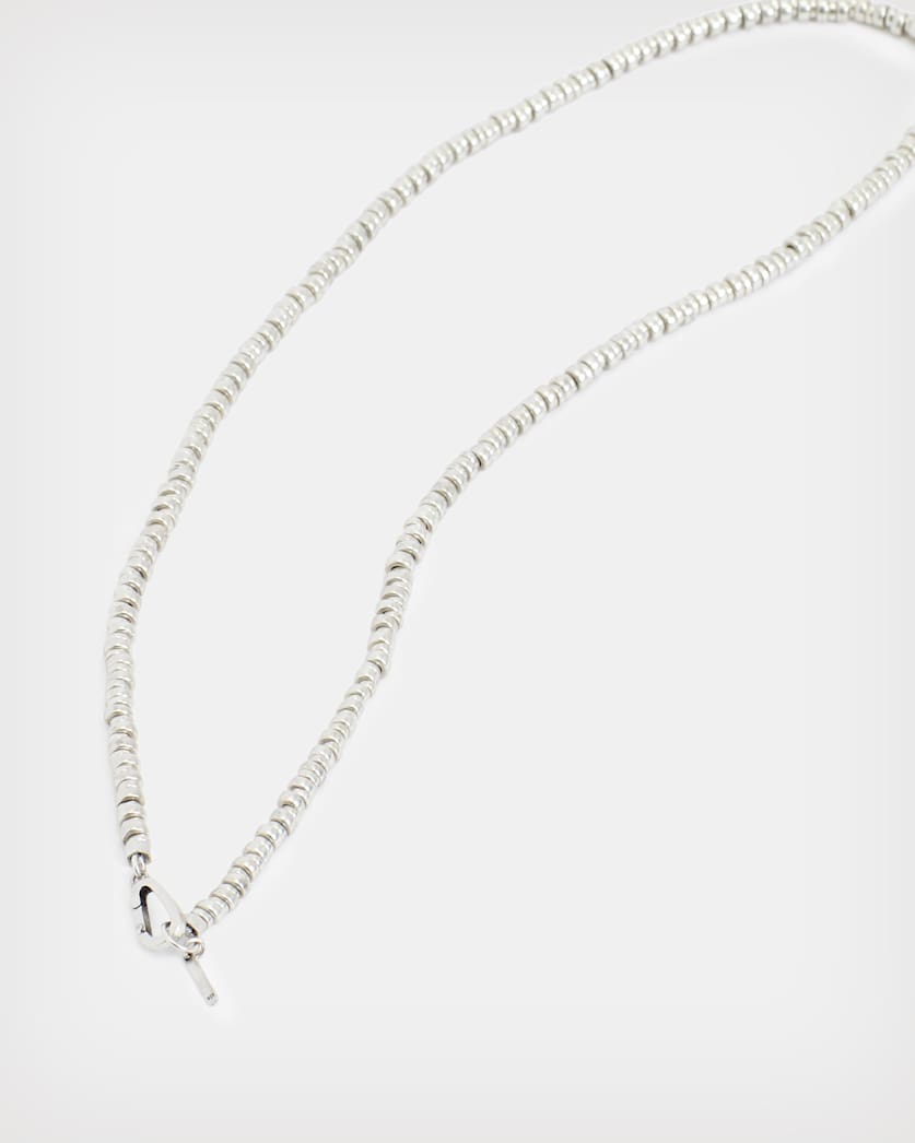Colwyn Sterling Silver Bead Necklace