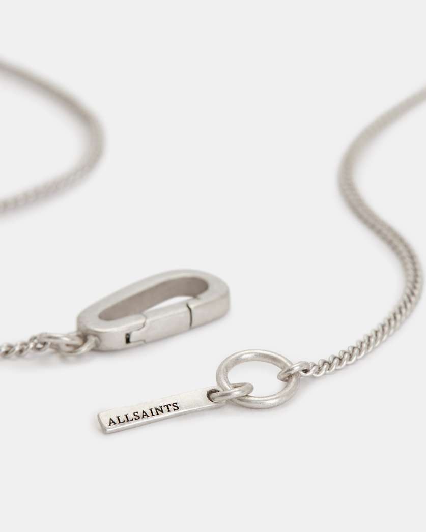 Cross Bar Sterling Silver Necklace