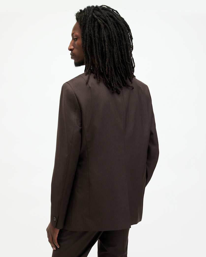 Thorpe Pinstriped Relaxed Fit Blazer