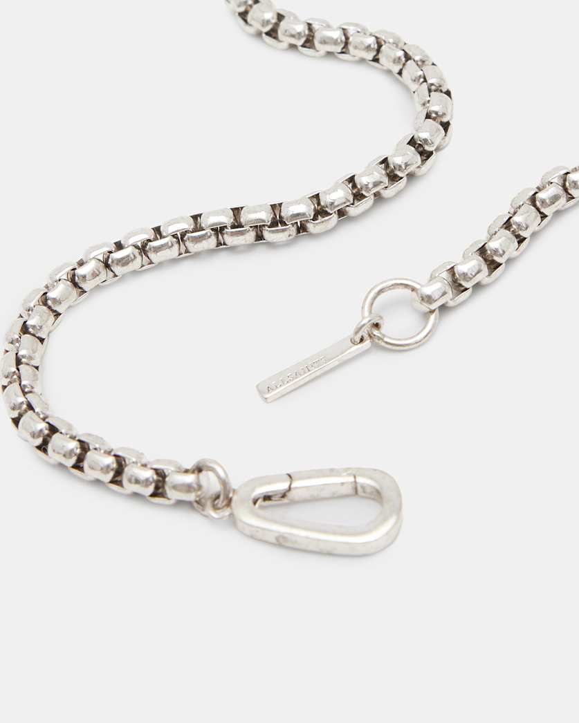 Lyan Sterling Silver Box Necklace