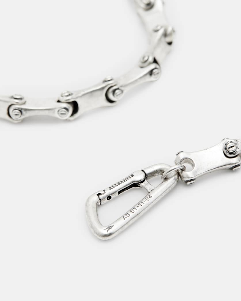 Biker Chain Carabiner Necklace