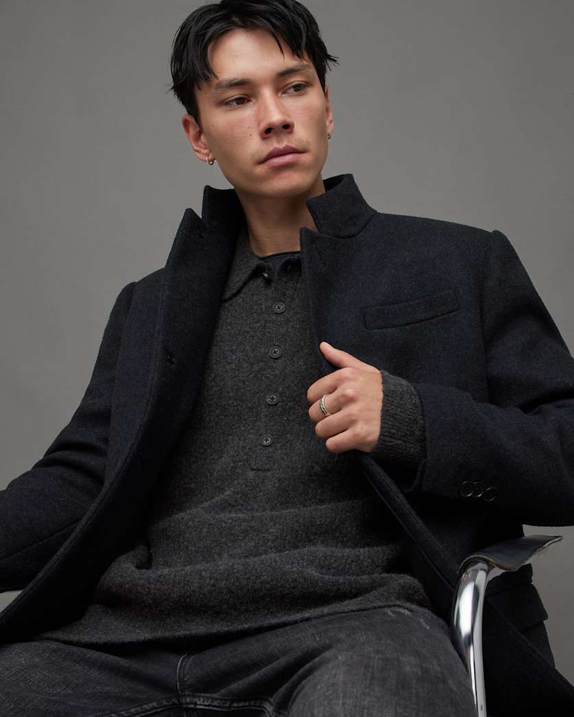 Shapley Long Sleeve Polo Neck Jumper