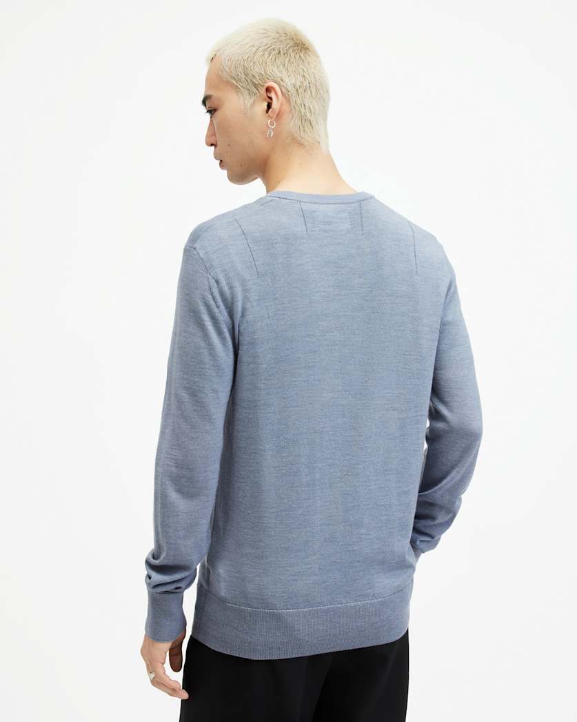 Mode Merino Crew Neck Ramskull Jumper