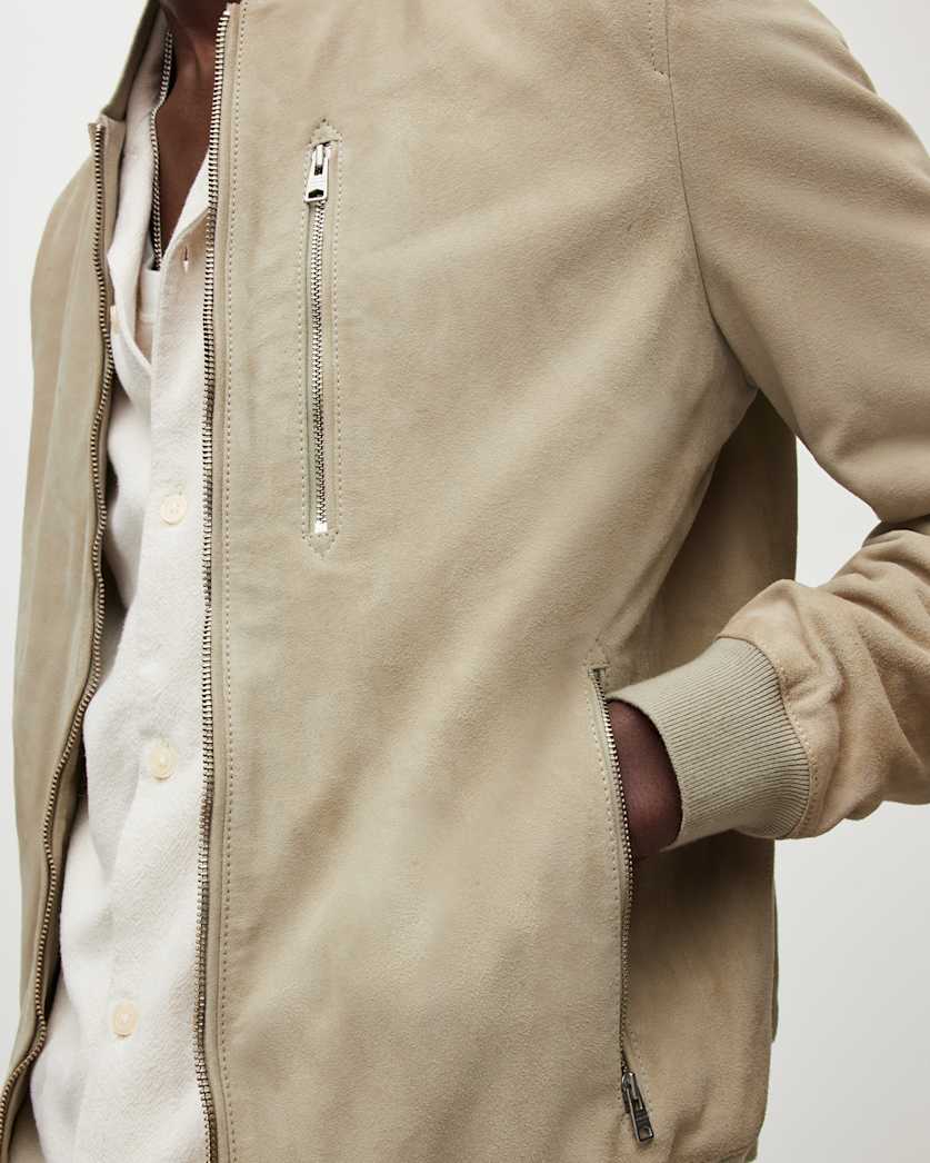 Kemble Suede Bomber Jacket