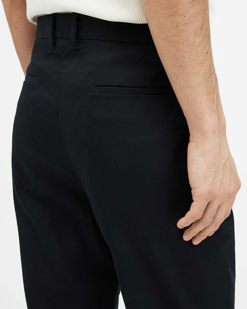 Tallis Slim Fit Cropped Trousers