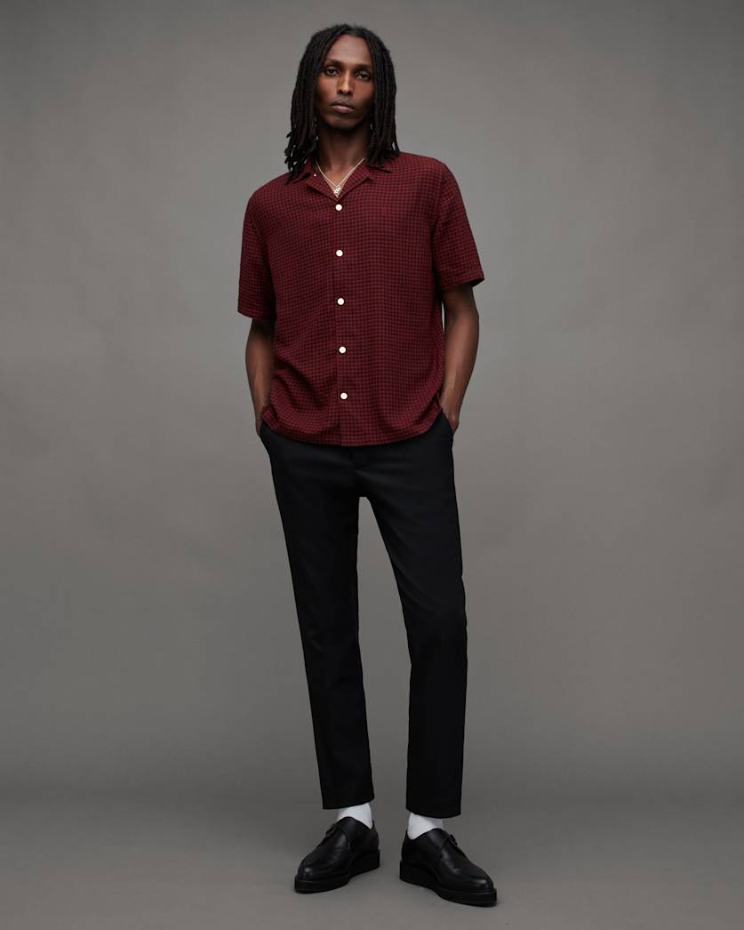 Glendale Checked Ramskull Shirt