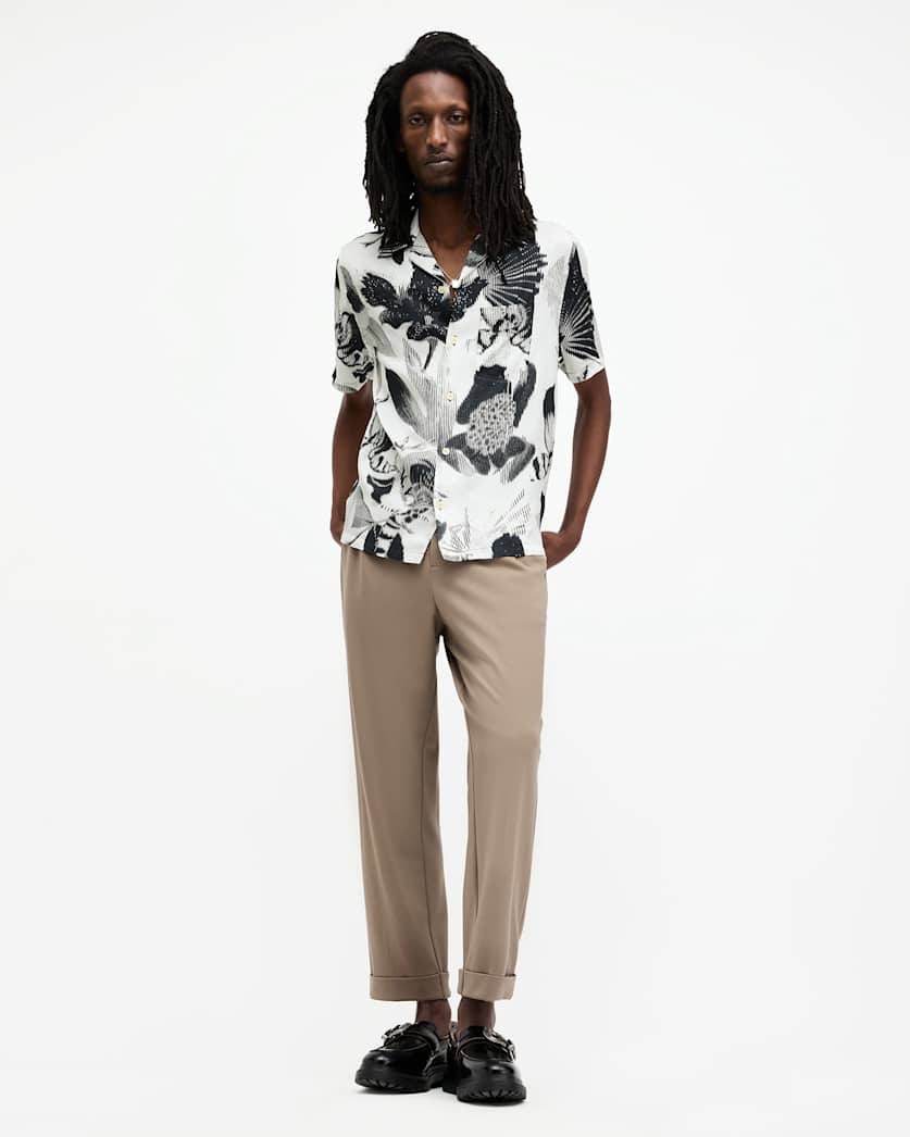 Frequency Printed Relaxed Fit Shirt