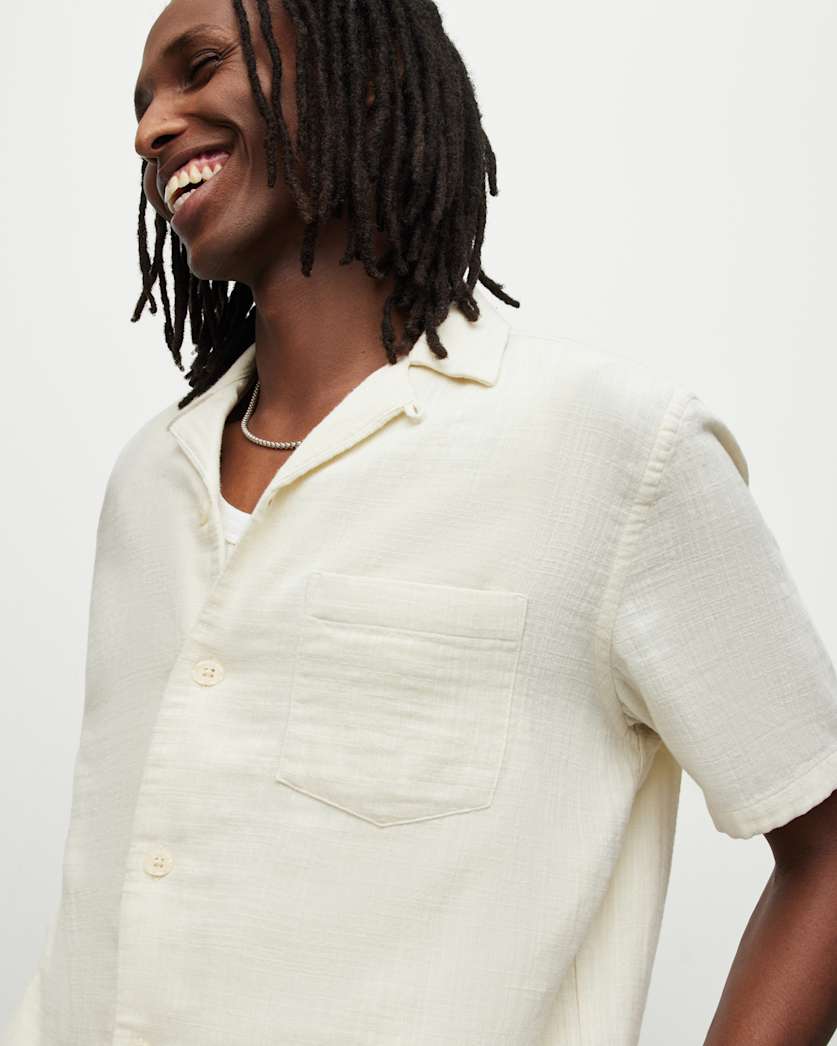 Vedra Short Sleeve Texture Relaxed Shirt