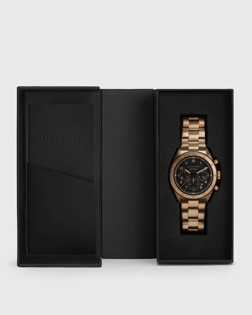 Subtitled VI Khaki Stainless Steel Watch